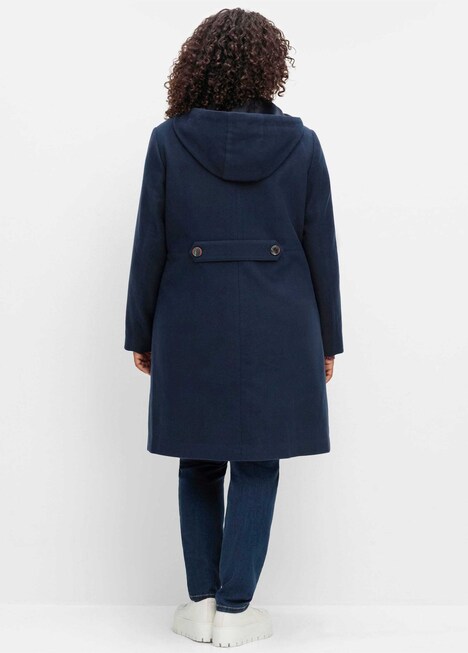 Kurzmantel Uni Ohne Kragen