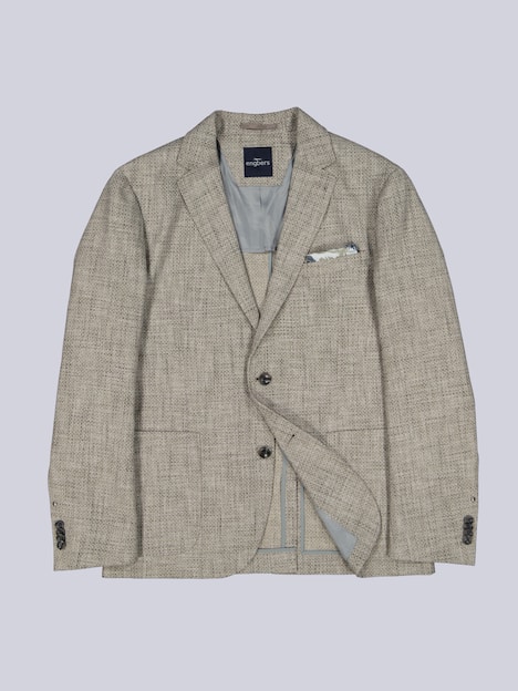 engbers Herren Freizeit-Sakko strukturiert , Hellbraun