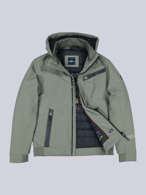 Herren Wasserdichte Funktionsjacke , Khaki