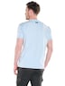 Herren Henley T-Shirt mit Knopfleiste , Hellblau