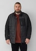 Leicht wattierte Jacke im Fabricmix mit sportiven Details