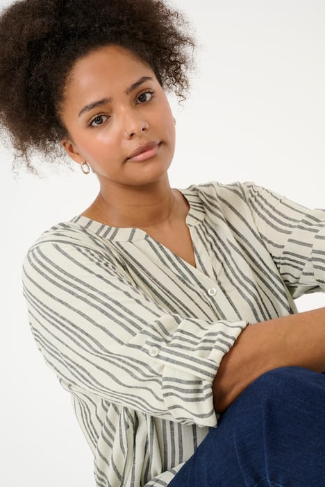 Langarm-Bluse Loose fit