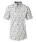 Freizeithemd Kurzarm Print Casual Fit