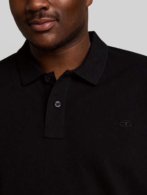 Piqué Poloshirt mit Logo-Stickerei