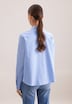 Damen Ausgestellte Bluse - Gestreift