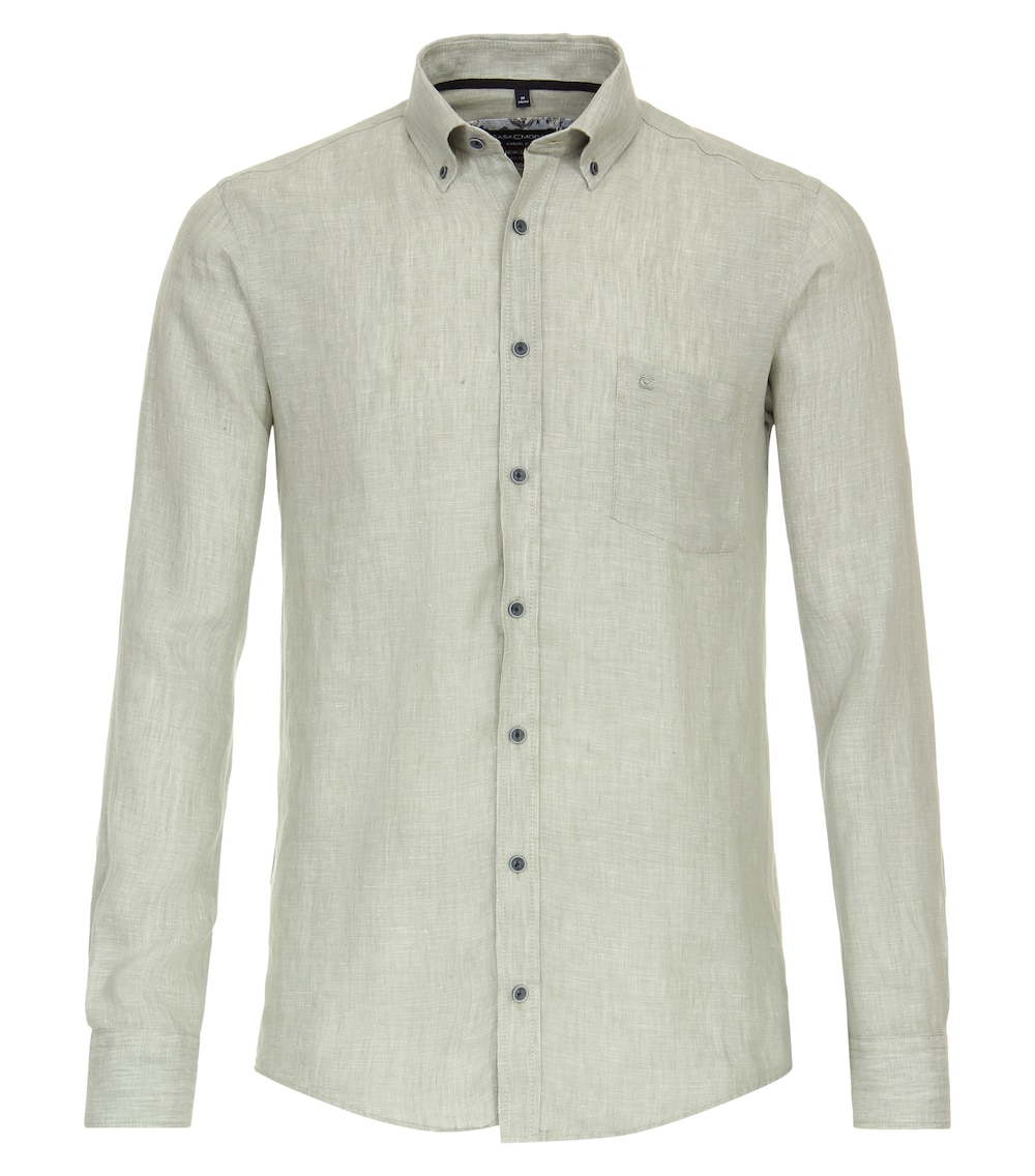 Freizeithemd uni Casual Fit
