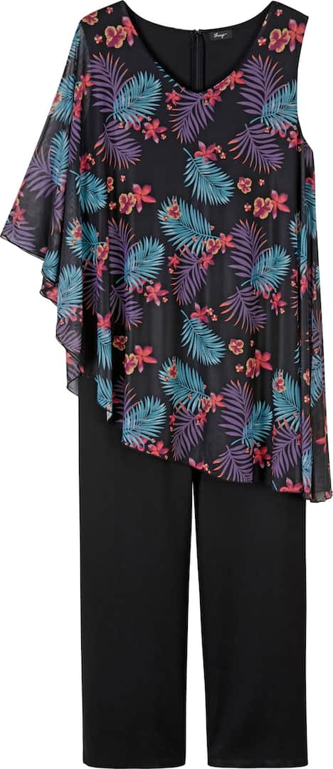 Jumpsuit Ärmellos Ohne Kragen