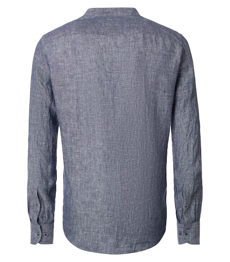 Leinenhemd uni Casual Fit