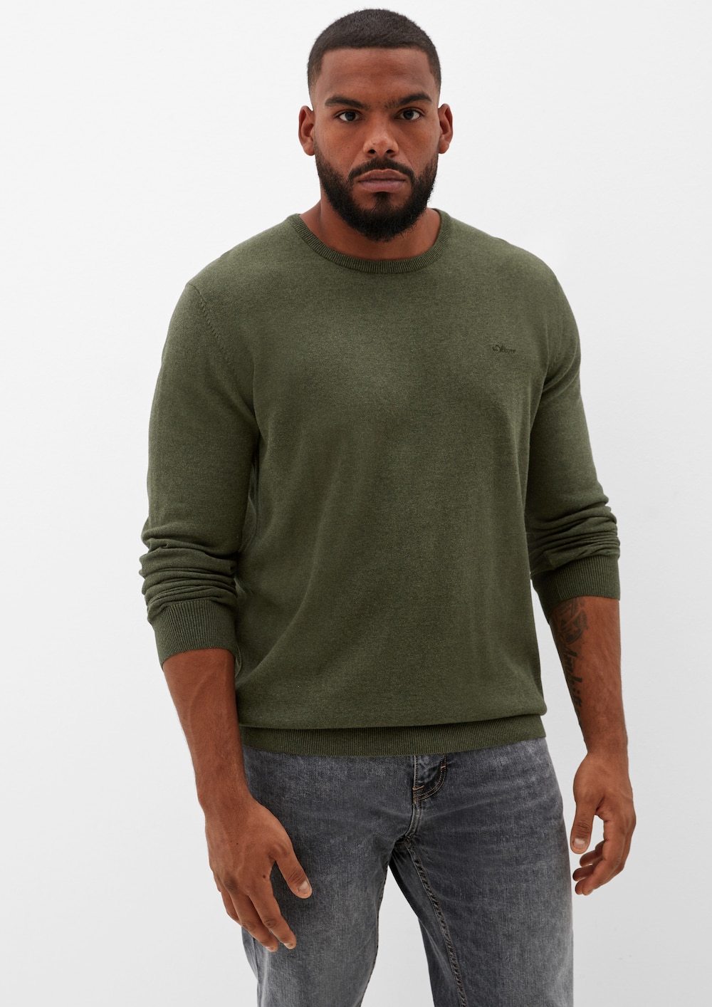 Pullover aus Feinstrick