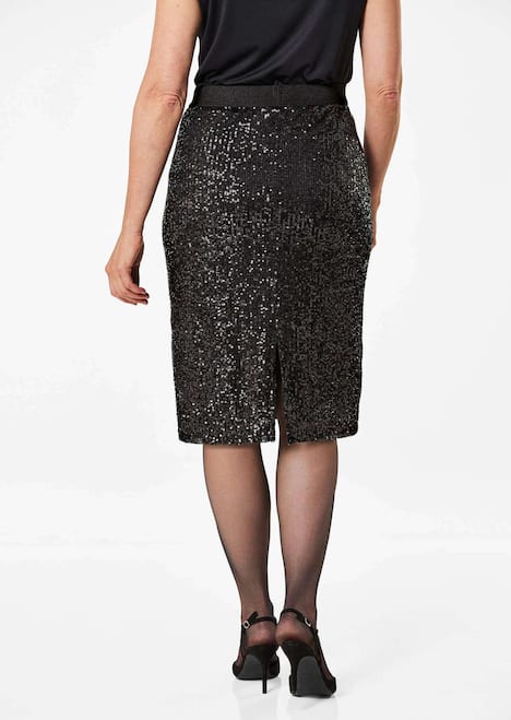 Festlicher Rock mit Rundumschlupfbund