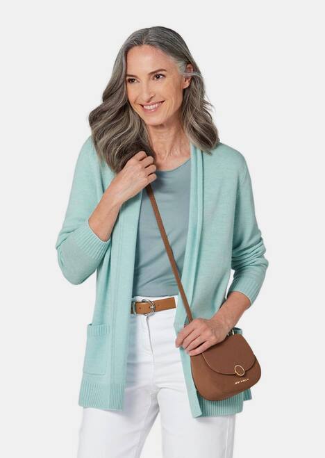 Langarm Cardigan aus Merino