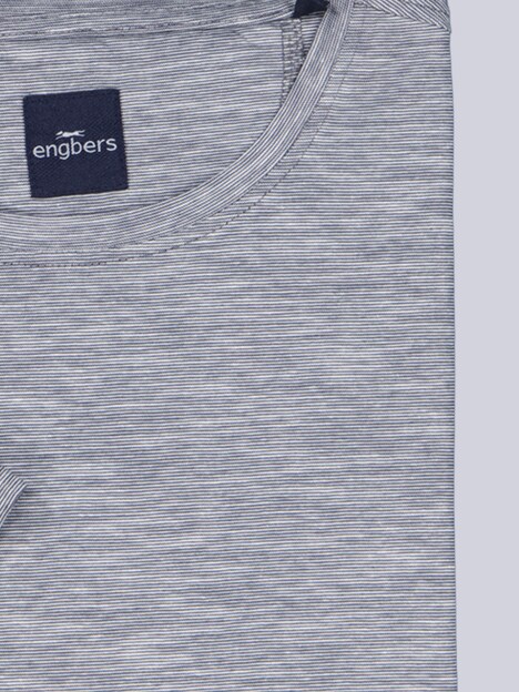 Herren T-Shirt mit spezieller Garnauswahl , Grau