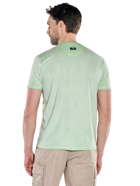 Herren Henley T-Shirt , Hellgruen
