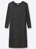 Strickkleid Strickkleid mit Rautenstrickmuster Langarm keine Angabe