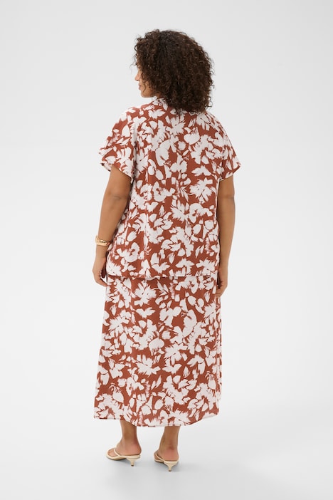 Kurzarm-Bluse Regular fit