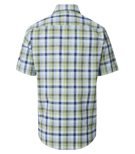 Freizeithemd Kurzarm kariert Casual Fit