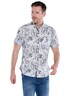 Kurzarm-Hemd gemustert