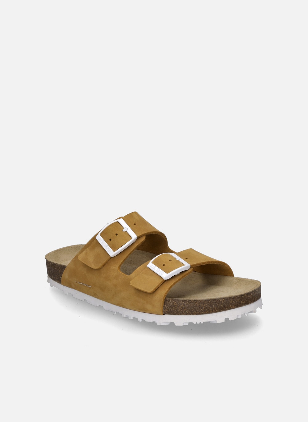 Damen Sandale Hermine 01, gelb-kombi