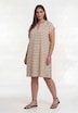 Kleid mit Streifendruck