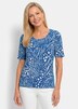 Viscose shirt in modieuze dierenprint