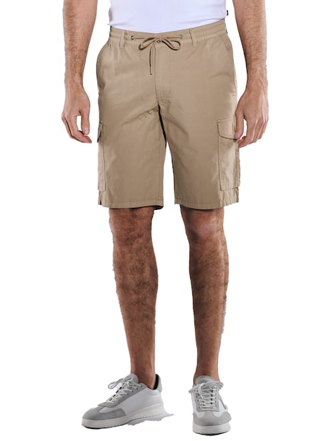Herren Bermuda mit Tunnelzug , Hellbraun