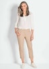 GOLDNER Chino broek LOUISA Casual chino met zachte peach-finish
