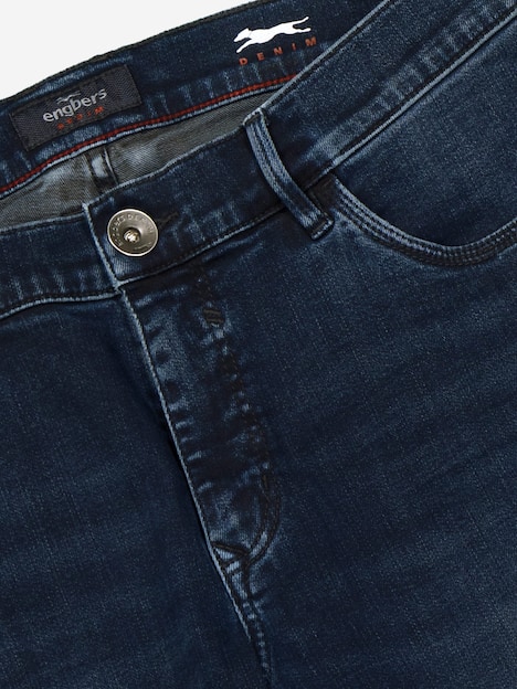 engbers Herren Super-Stretch-Jeans regular , Saphirblau