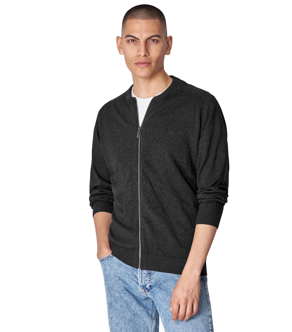 Strickjacke uni
