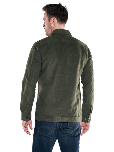 engbers Herren Hemd uni , Dunkelgruen