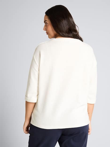 Langarmshirt mit Streifenmuster