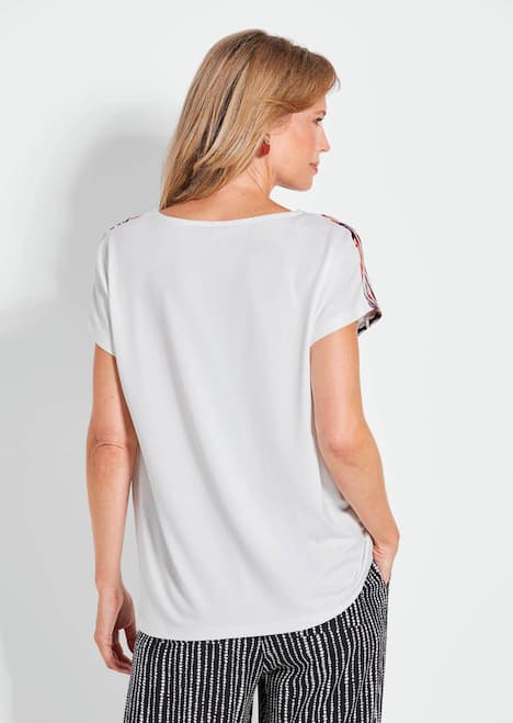 Elegantes Oberteil mit Ethno-Muster