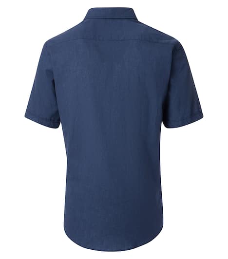 Leinenhemd uni Casual Fit