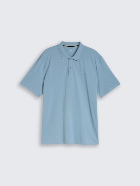 Piqué Poloshirt mit Logo-Stickerei
