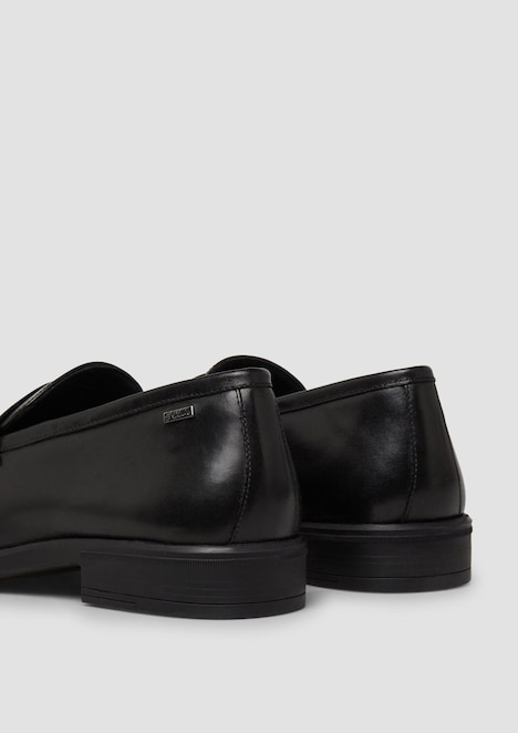 Loafer aus Leder