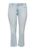 Jeans / Mid Rise / Straight Leg / Cropped