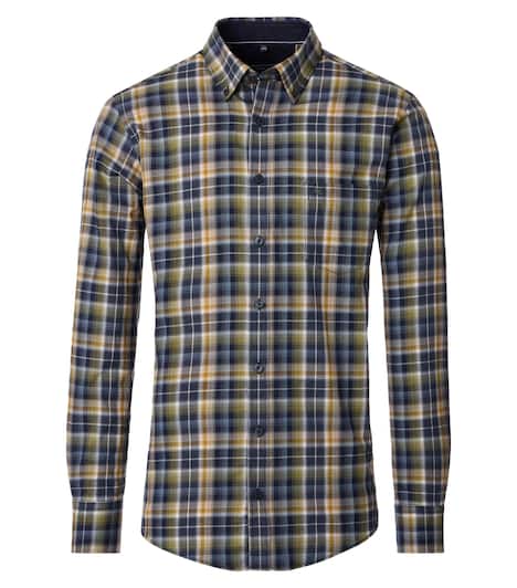 Freizeithemd kariert Casual Fit