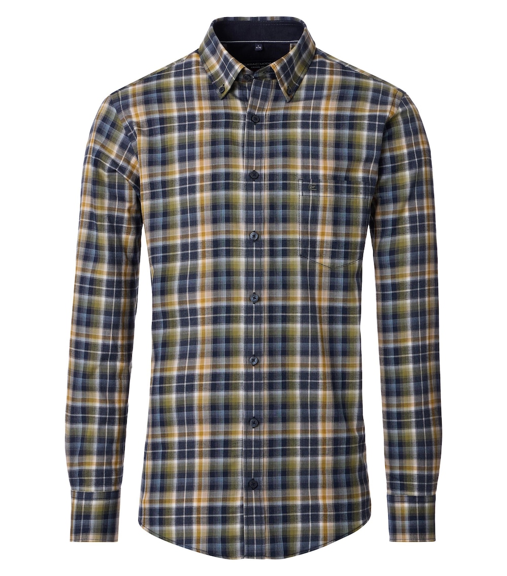 Freizeithemd kariert Casual Fit