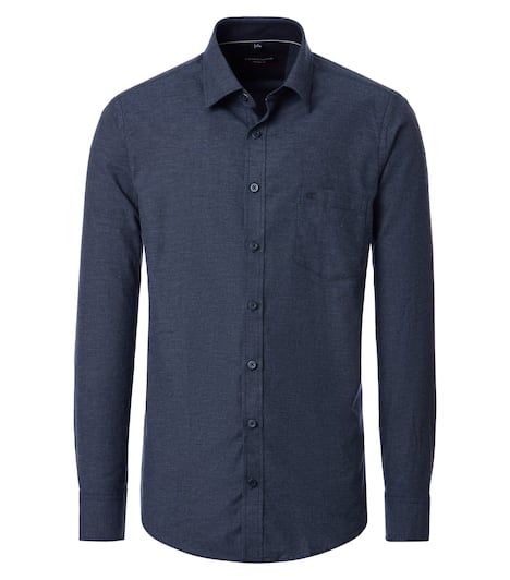 Freizeithemd uni Casual Fit