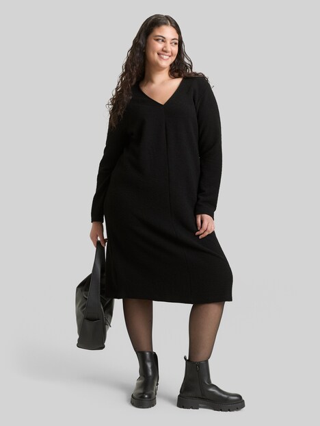 Kleid mit Glitzer-Effekt