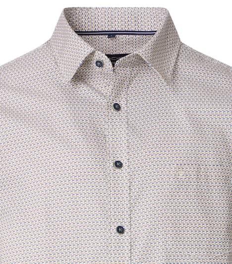 Freizeithemd Kurzarm Print Casual Fit