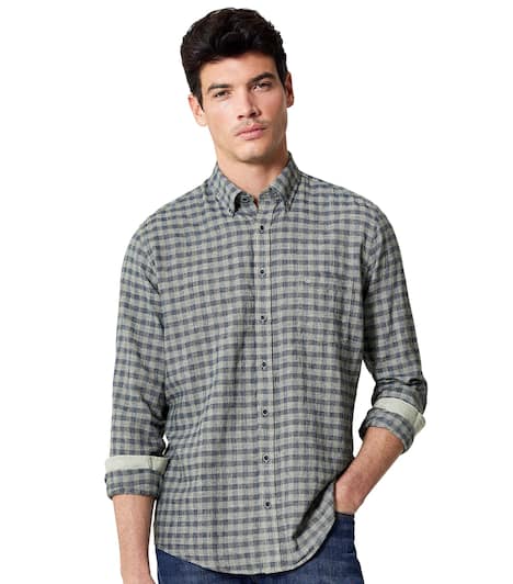 Freizeithemd kariert Casual Fit