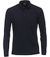Polo-Shirt Langarm uni