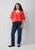 Bluse mit Puffärmeln