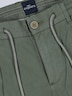 Herren Chino-Bermuda mit Tunnelzug , Khaki