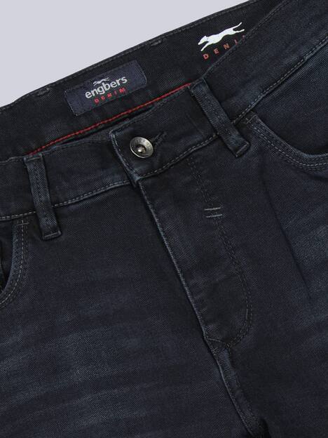 engbers Herren Jeans 5-Pocket Superstretch , Saphirblau