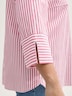 Loose Fit Bluse mit Streifenmuster