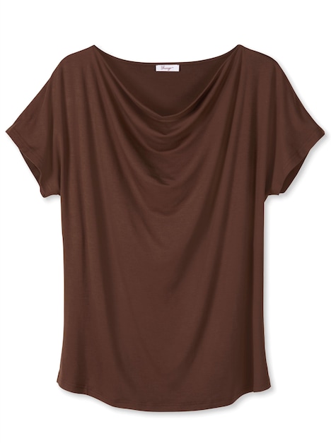 Kurzarm-Shirt Kurzarm Ohne Kragen