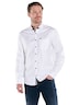 Herren Langarm-Hemd uni , Reinweiss