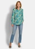 Blusenshirt mit floralem Print