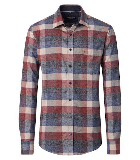 Freizeithemd kariert Casual Fit